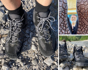 Skyv inn og føl deg bra - Zaqq Barefoot Shoe Roqq Trail Black