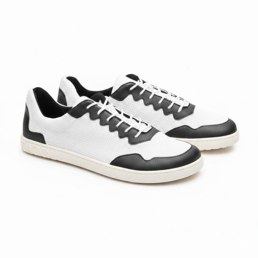 Dupleq svart hvit vegansk