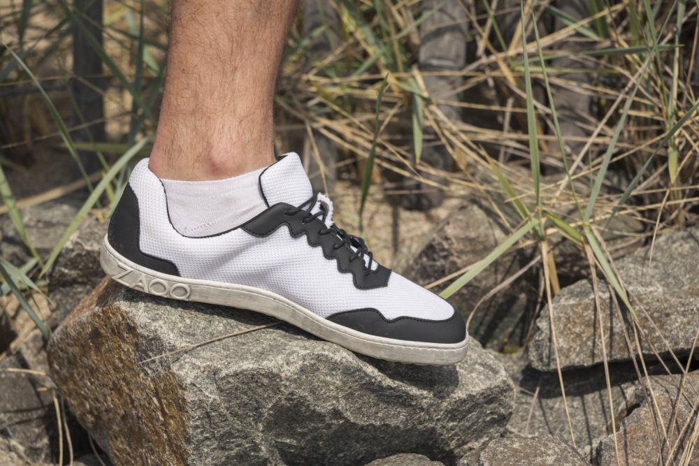 Dupleq svart hvit vegansk