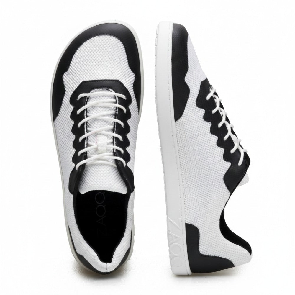 Dupleq svart hvit vegansk