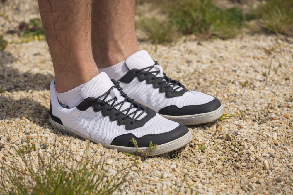 Dupleq svart hvit vegansk