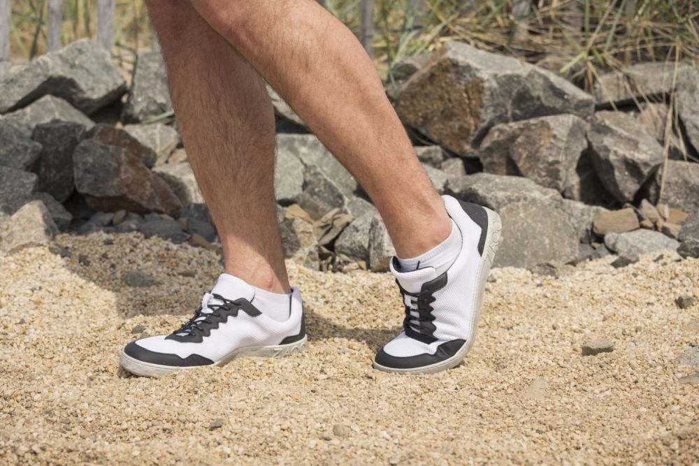 Dupleq svart hvit vegansk