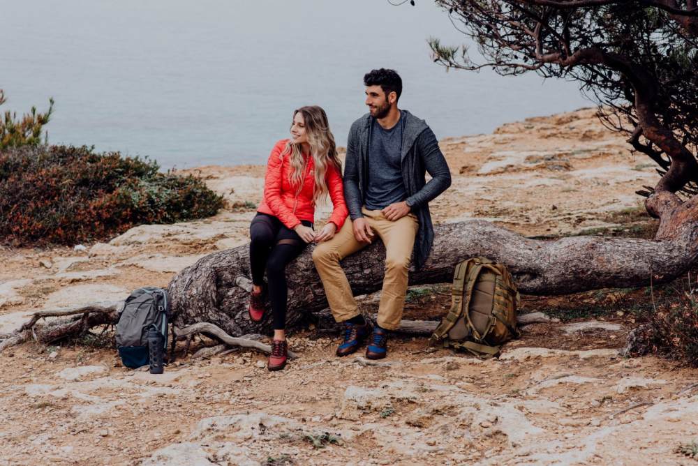 Hiqe lavbrun blå vanntett