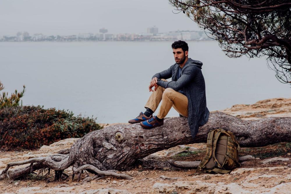 Hiqe lavbrun blå vanntett