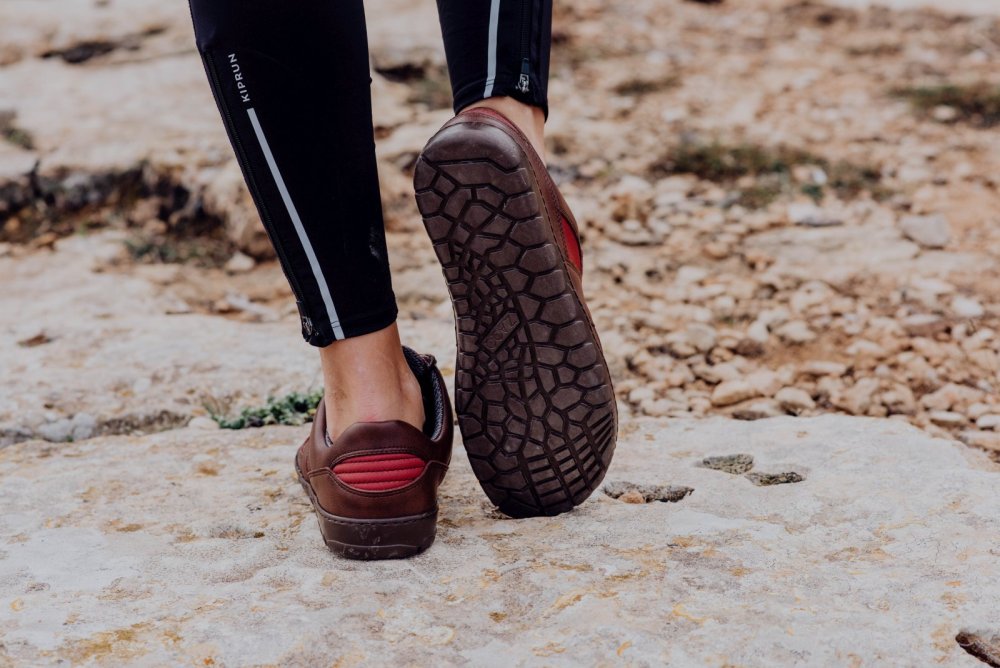 Hiqe lav vegansk kamelrød vanntett