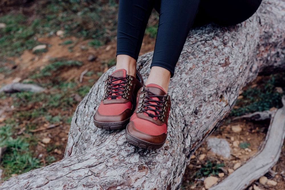 Hiqe lav vegansk kamelrød vanntett