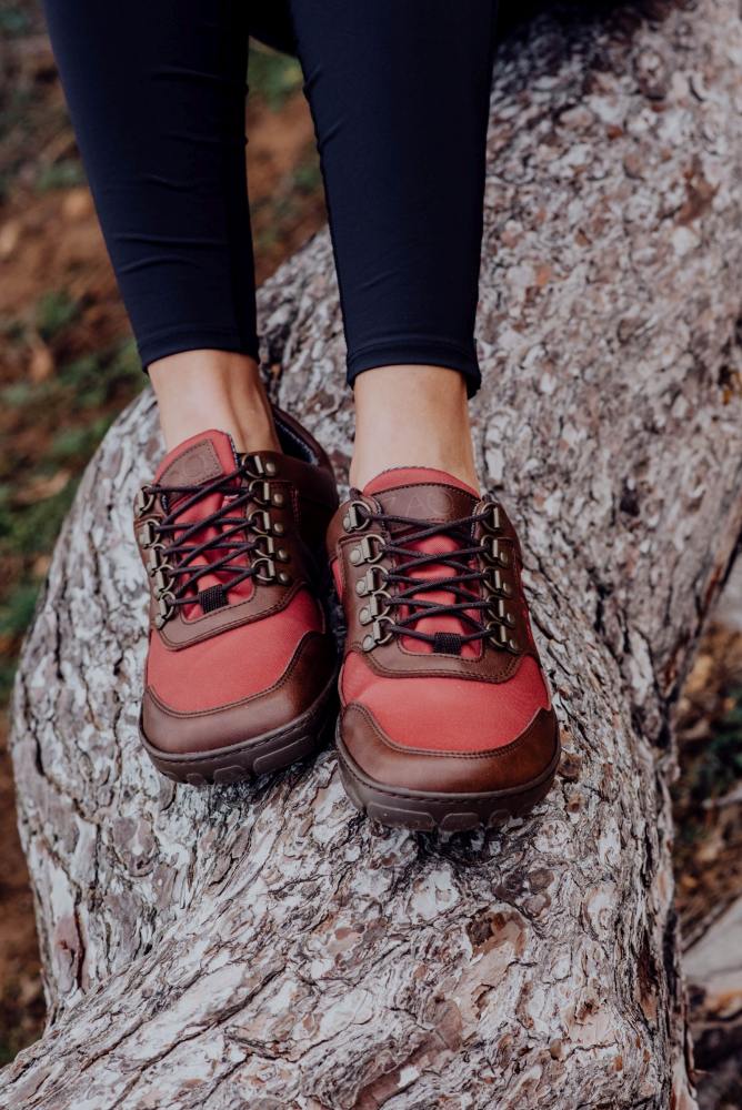 Hiqe lav vegansk kamelrød vanntett