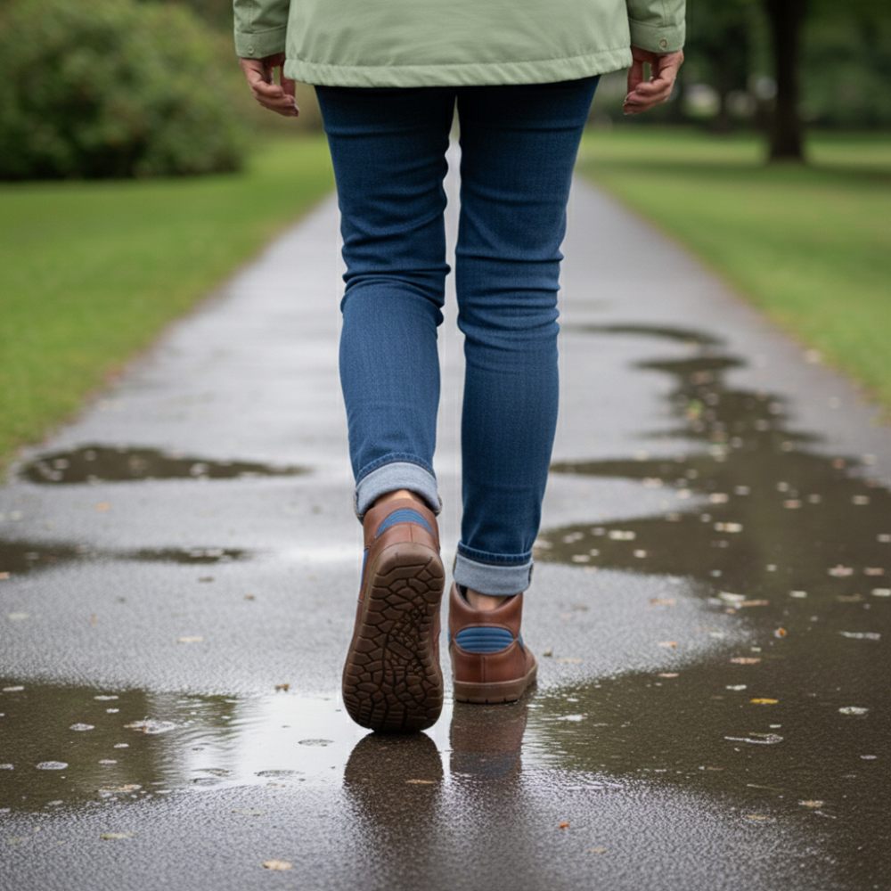 Hiqe midt vegansk blå vanntett
