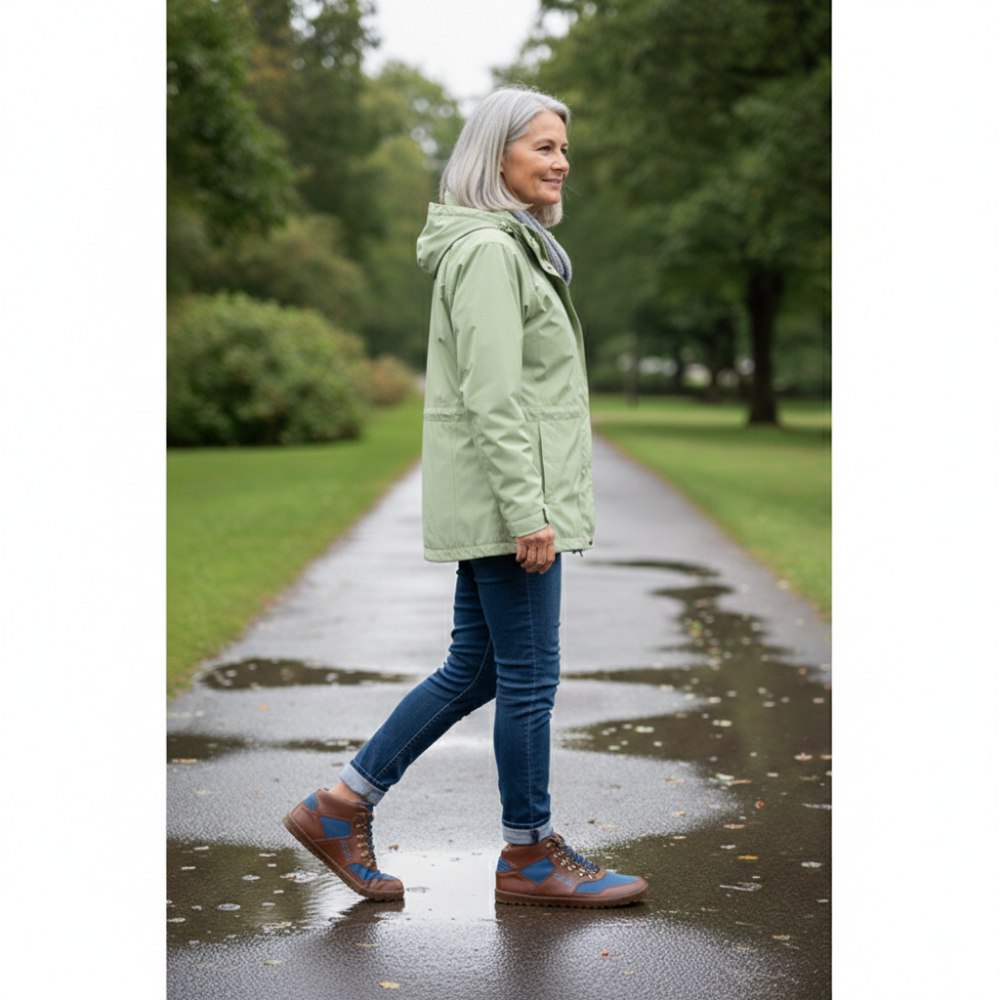 Hiqe midt vegansk blå vanntett