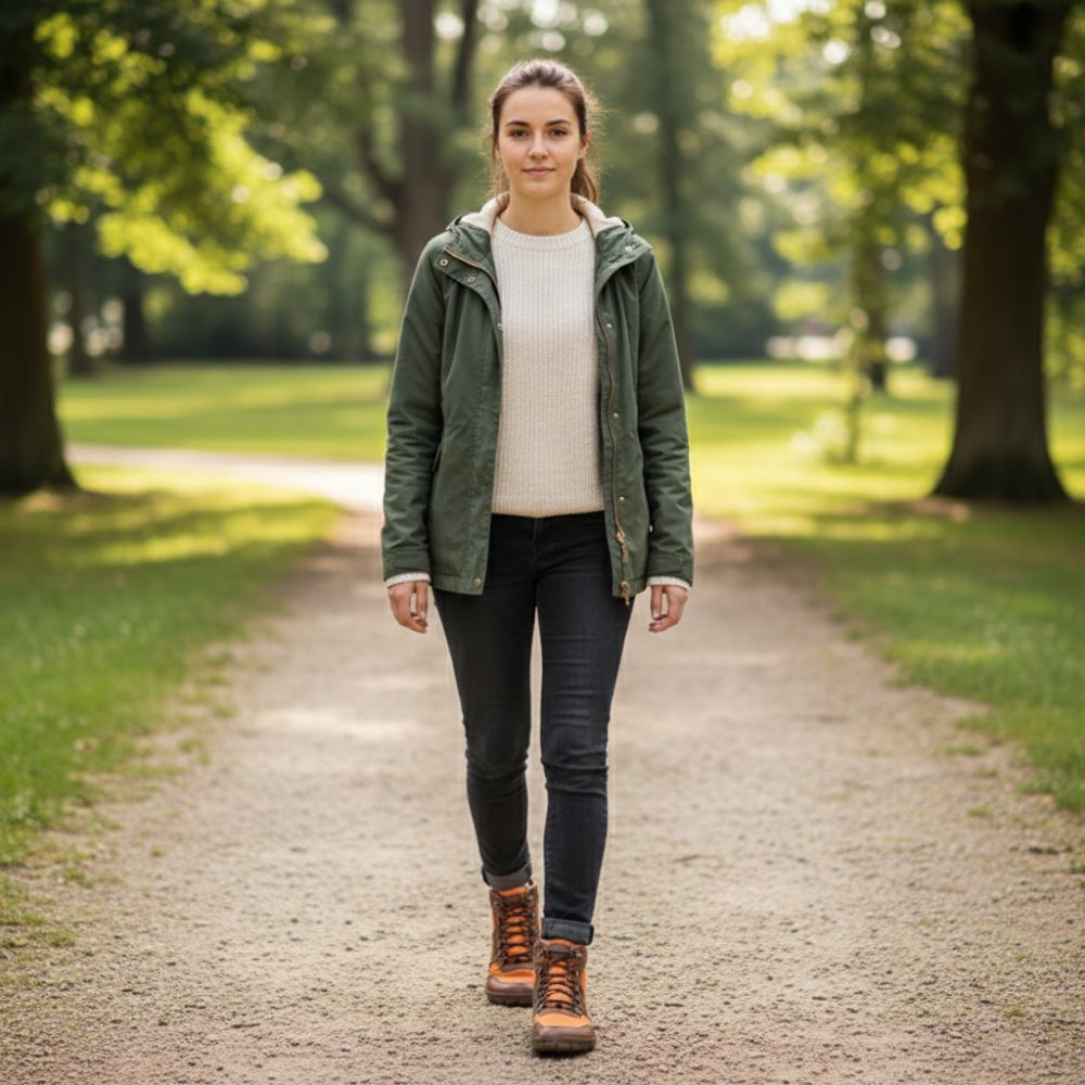 Hiqe midt vegansk oransje vanntett