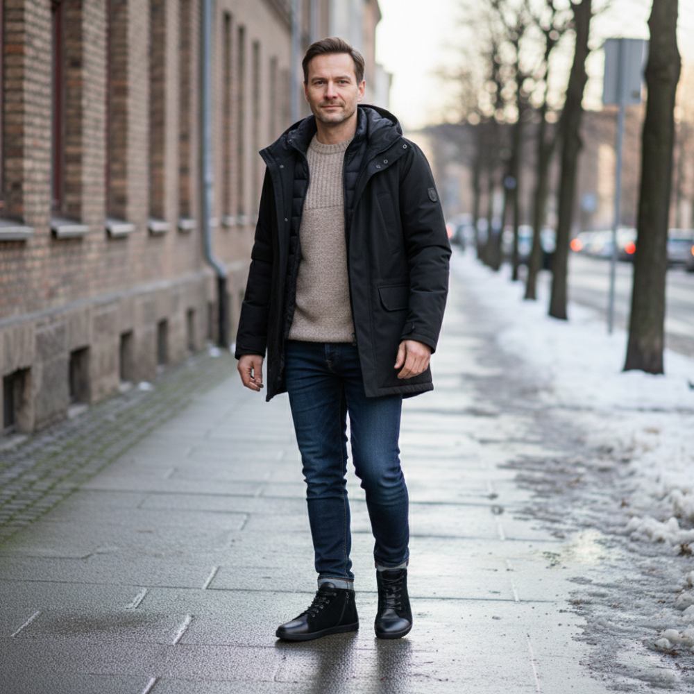 OMSQ Midt vinter svart