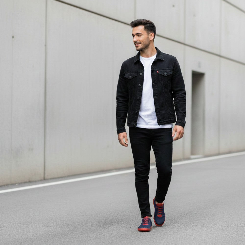 Qaro Navy Red