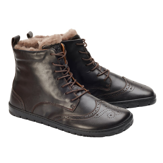 Quintic Winter Brogue mørkebrun